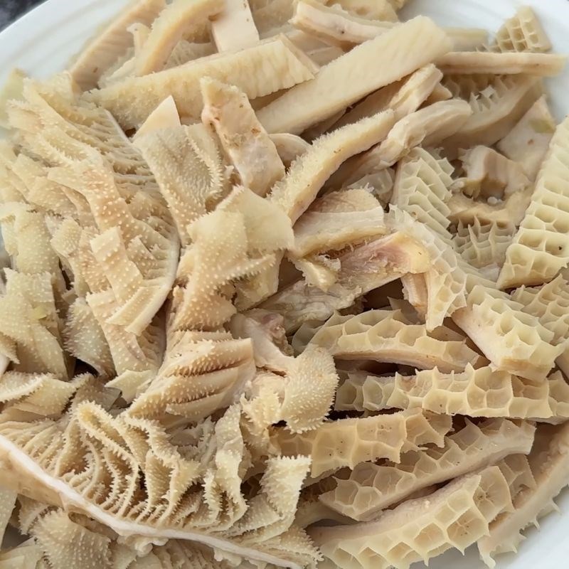 Bước 4 Thưởng thức lẩu sách bò Lẩu sách bò