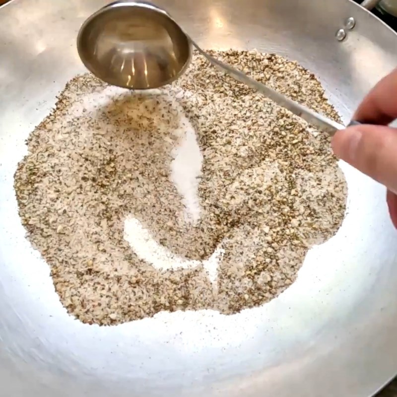 Bước 5 Trộn bột ngọt và bảo quản Muối tiêu chanh chấm gà