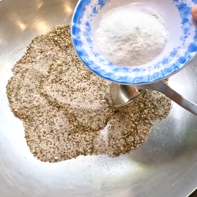 Bước 5 Trộn bột ngọt và bảo quản Muối tiêu chanh chấm gà