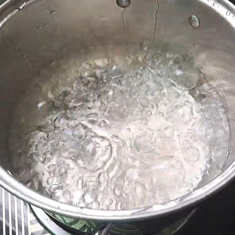 Bước 1 Ủ trà thái xanh chuẩn vị Trà chanh thái xanh