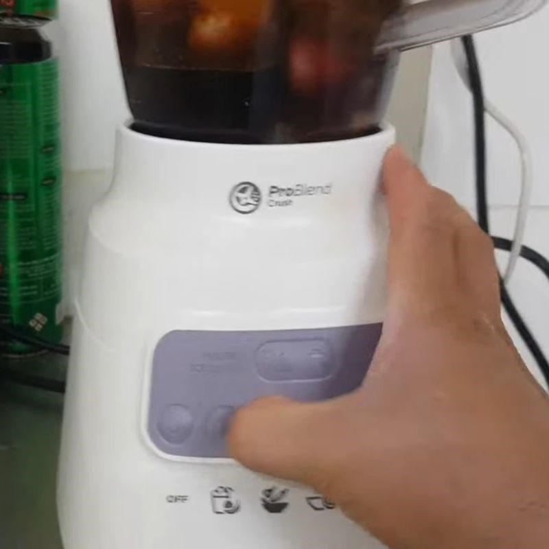 Bước 3 Xay hỗn hợp sốt lần 1 Sốt ướp cá nướng