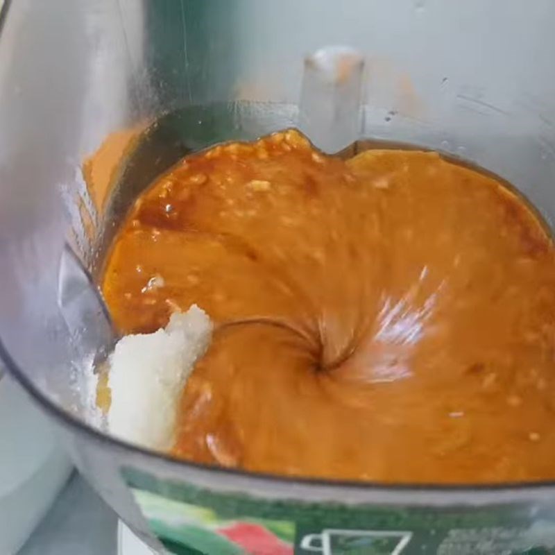 Bước 4 Xay hỗn hợp sốt lần 2 và hoàn thiện Sốt ướp cá nướng