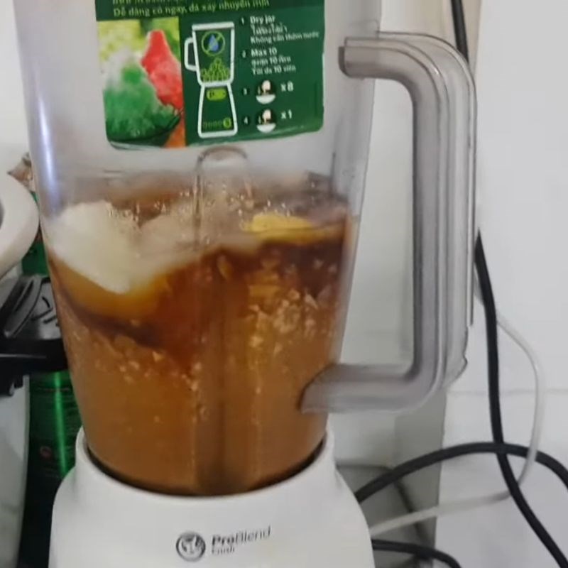 Bước 4 Xay hỗn hợp sốt lần 2 và hoàn thiện Sốt ướp cá nướng