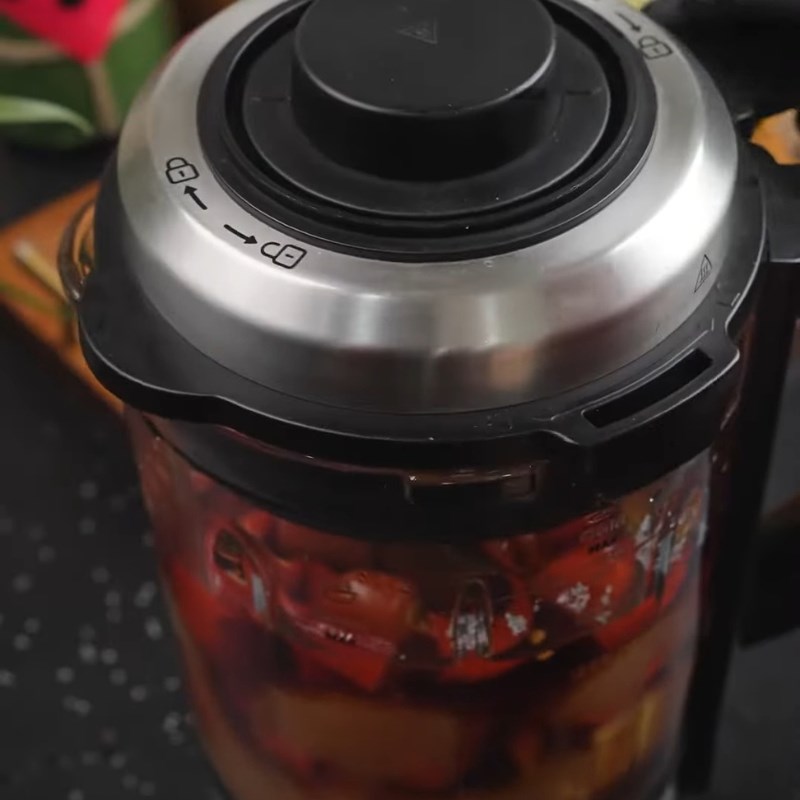Bước 2 Xay nhuyễn hỗn hợp sốt trộn gỏi Nước trộn nộm