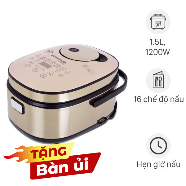 Nồi cơm điện cao tần Sunhouse 1.5 lít SHD8955