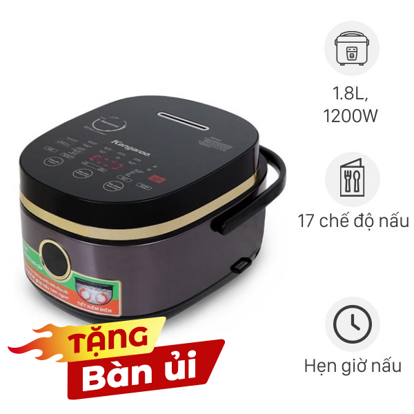 Nồi cơm điện cao tần Kangaroo 1.8 lít KG599N