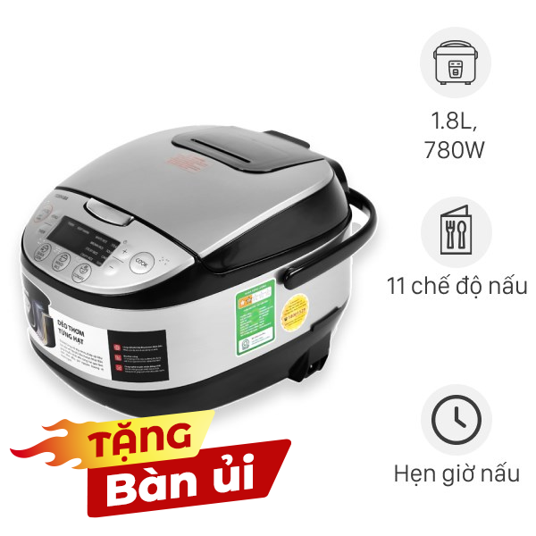 Nồi cơm điện tử Toshiba 1.8 lít RC-18DR2PV(K)
