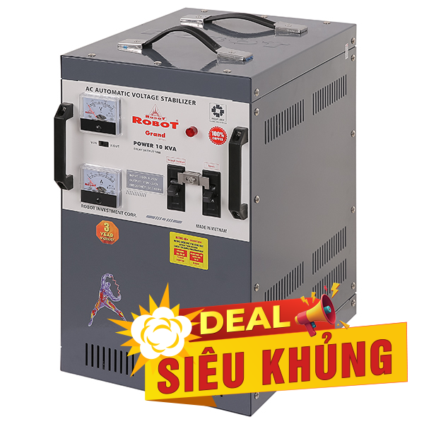 Ổn áp Robot 1 pha 10KVA 150