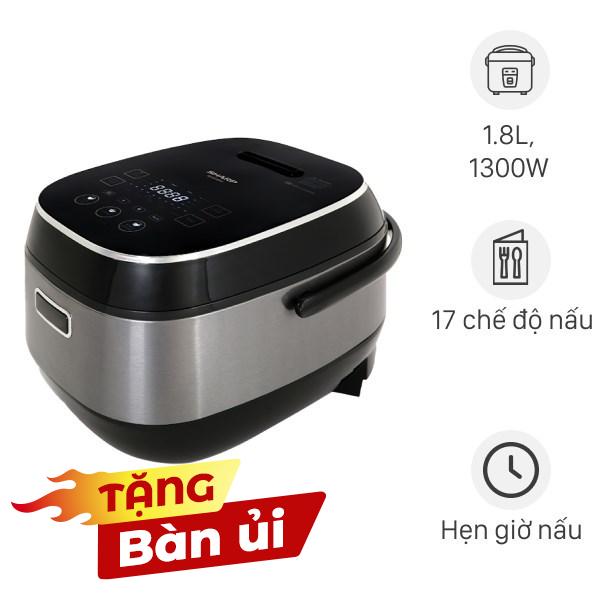 Nồi cơm điện cao tần Sharp 1.8 lít KS-IH191V-BK