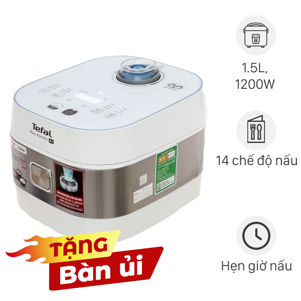 Nồi cơm điện cao tần Tefal 1.5 lít RK762168
