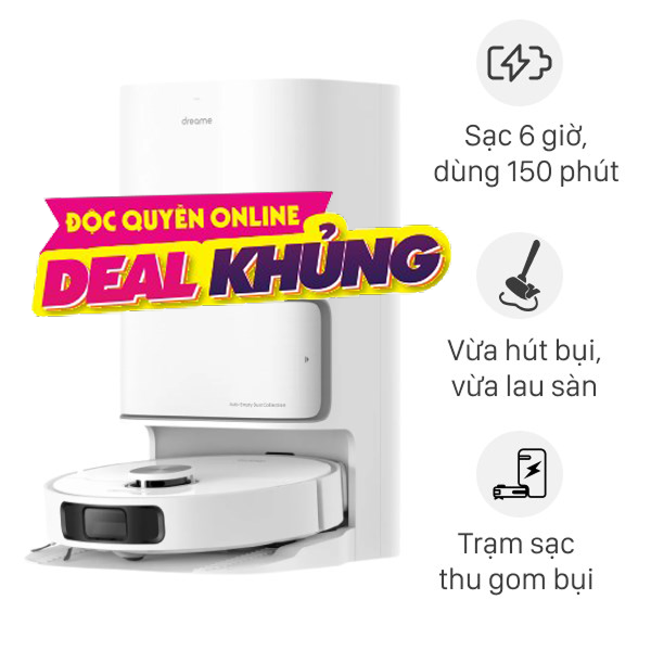 Robot hút bụi lau nhà Dreame L10 Ultra