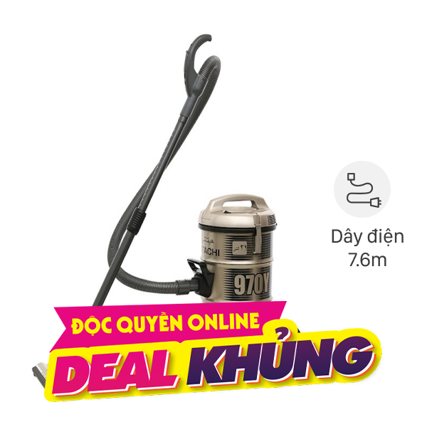 Máy hút bụi công nghiệp Hitachi CV-970Y 24CV TG
