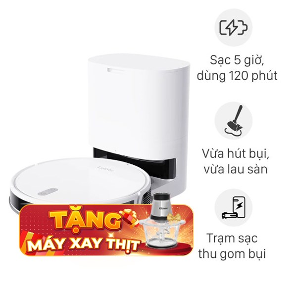 Robot hút bụi lau nhà Lydsto G2