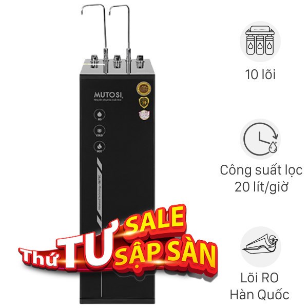 Máy lọc nước RO nóng nguội lạnh Mutosi MP-S1011 10 lõi