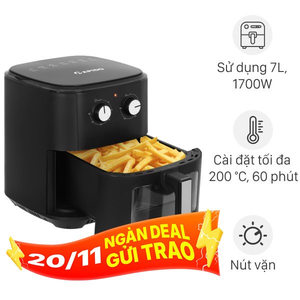 Nồi chiên không dầu Rapido SMART-7.0M 7 lít