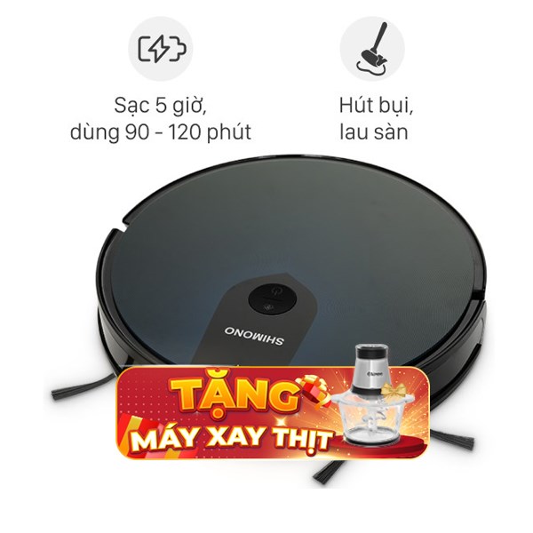 Robot hút bụi lau nhà Shimono X6S