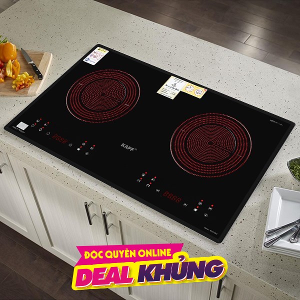 Bếp hồng ngoại đôi âm KAFF KF-073CC 4400W