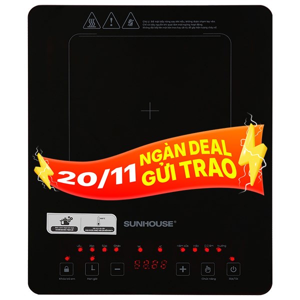 Bếp từ đơn Sunhouse SHD6805 2000W