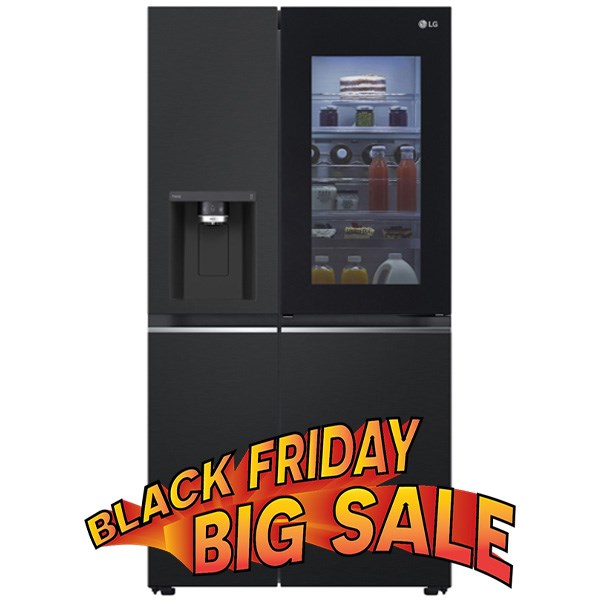 LG Inverter 635 lít InstaView Door-in-Door GR-X257BL