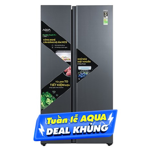 Aqua Inverter 646 lít AQR-S682XA(SLB)