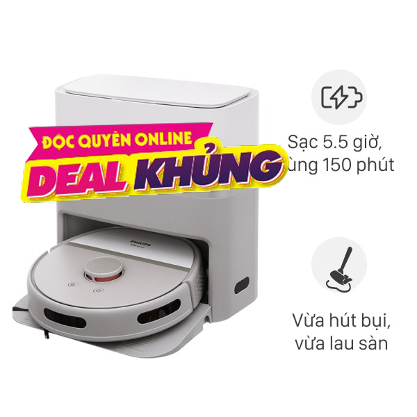 Robot hút bụi lau nhà Philips XU6500/82