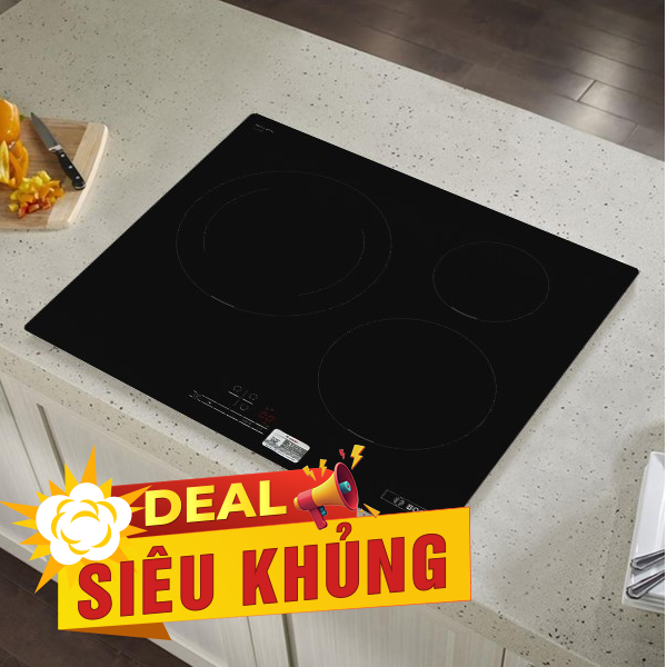 Bếp từ 3 vùng nấu âm Bosch PUJ611BB5E 4600W