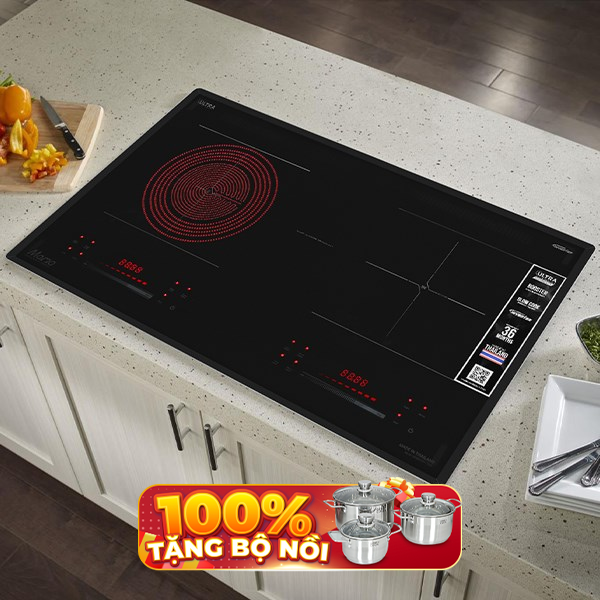 Bếp từ hồng ngoại âm Sunhouse MMB82041-TMD 4400W
                Mẫu mới