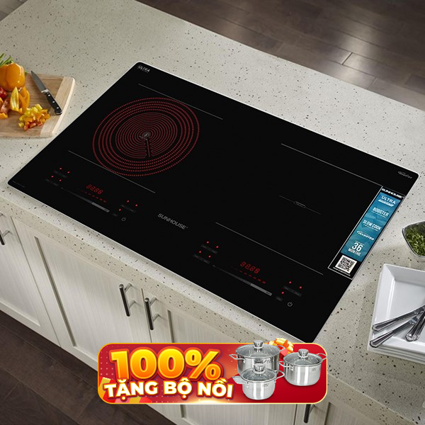 Bếp từ hồng ngoại âm Sunhouse SHB82071-VMD 4400W
                Mẫu mới