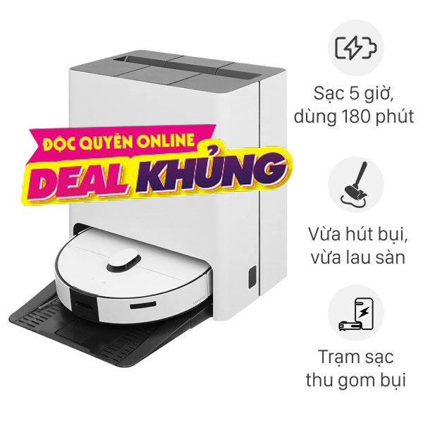 Robot hút bụi lau nhà Samsung VR7MD96514G/SV