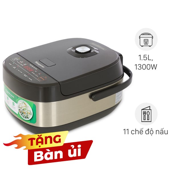 Nồi cơm điện cao tần Kangaroo 1.5 lít KG15RIH1
                Mẫu mới