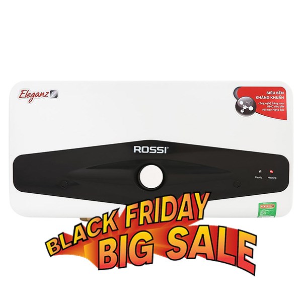 Bình nóng lạnh gián tiếp Rossi Eleganz-C 15 lít REC15SL