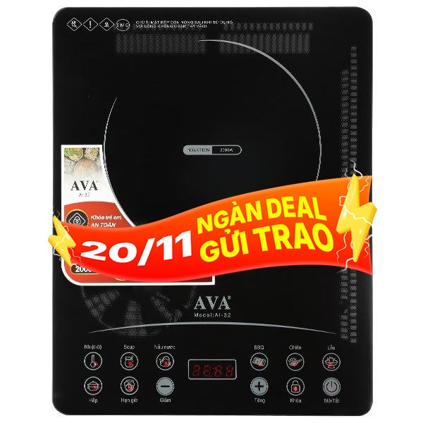 Bếp từ đơn AVA AI-32 2000W