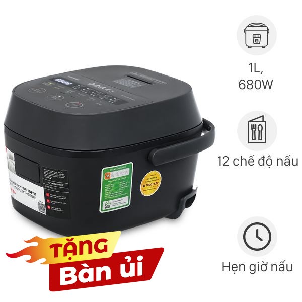 Nồi cơm điện tử Toshiba 1 lít RC-10DR5UVN(H)
                Mẫu mới