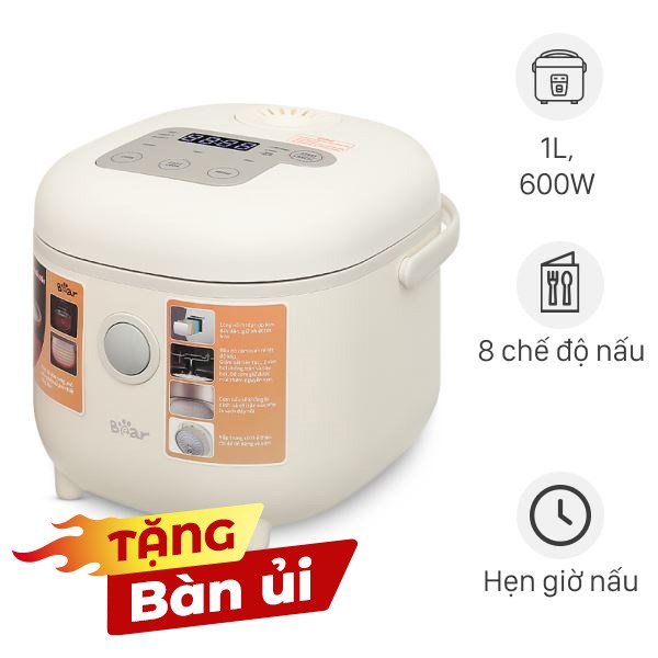 Nồi cơm điện tử Bear 1 lít RC-4H30U
                Mẫu mới