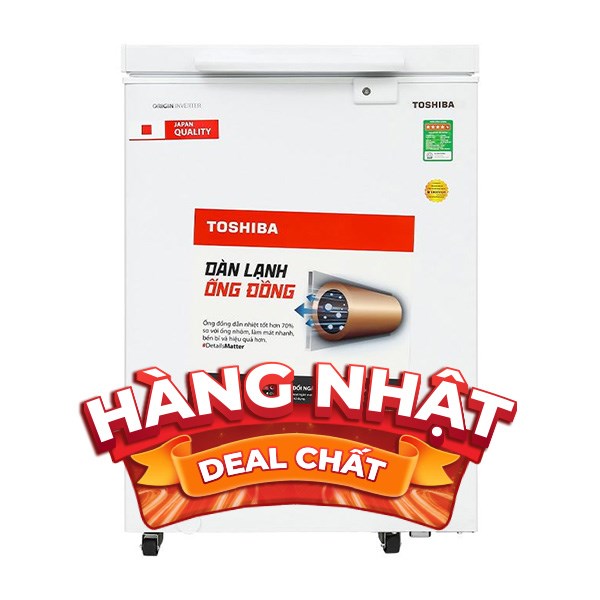 Tủ đông Toshiba Inverter 143 lít GR-RC185CM-PMV(01)