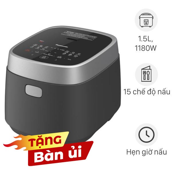 Nồi cơm điện cao tần Panasonic 1.5 lít SR-HN151KRA
                Mẫu mới