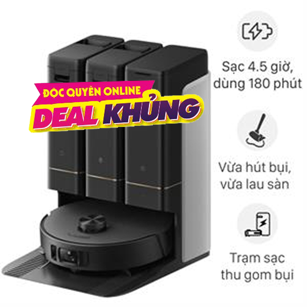 Robot hút bụi lau nhà Mova Z50 Ultra