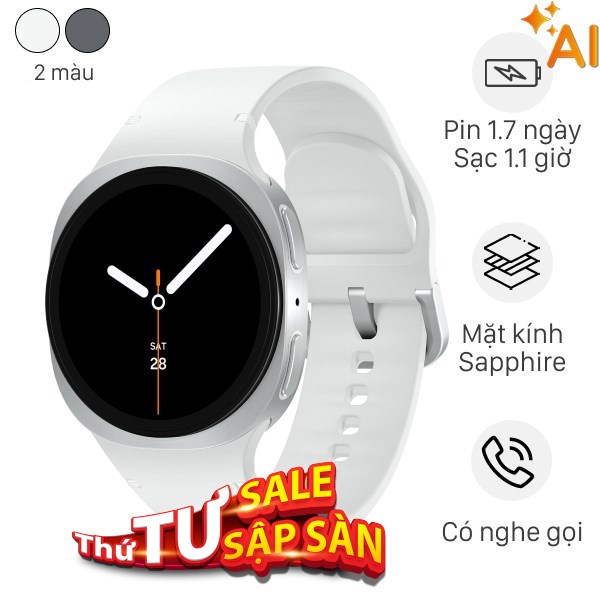 Samsung Galaxy Watch8 40mm dây silicone