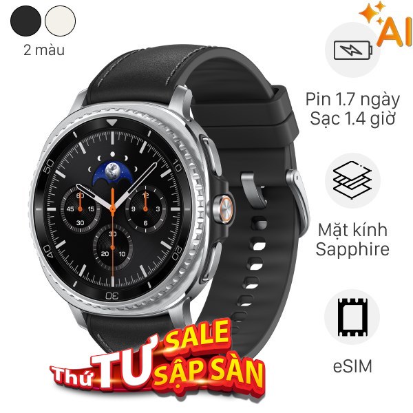 Samsung Galaxy Watch8 Classic LTE 46mm dây da