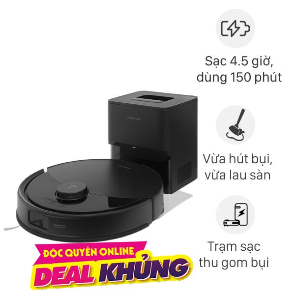 Robot hút bụi lau nhà Roborock Q10 PF+