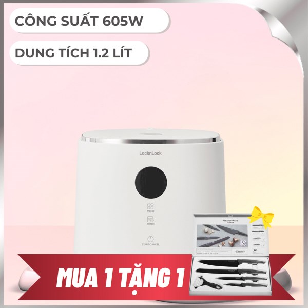 Nồi cơm điện tử Lock&Lock 1.2 lít EJR384IVY