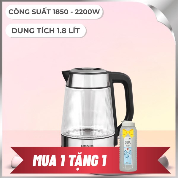 Ấm đun siêu tốc Lock&Lock 1.8 lít EJK256BLK
                Mẫu mới