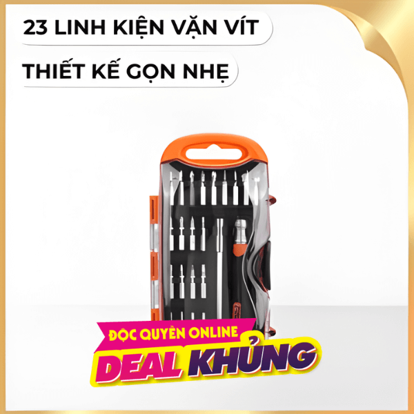 Bộ vặn vít 23 món Finder 193225