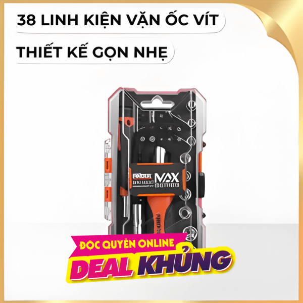 Bộ vặn vít 38 món Finder 193235