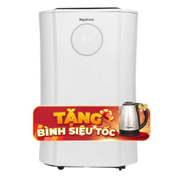 Máy hút ẩm kết hợp lọc không khí Nagakawa NAD8559 260W
