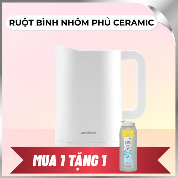 Ấm đun siêu tốc Lock&Lock 1.2 lít EJK216WHT
                Mẫu mới