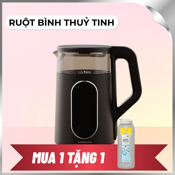 Ấm đun siêu tốc Lock&Lock 1.7 lít EJK286BLK
                Mẫu mới