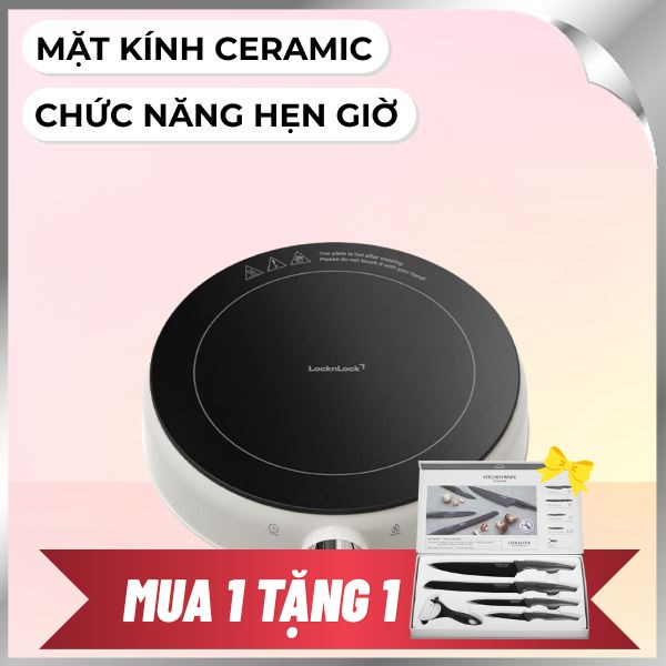 Bếp từ đơn Lock&Lock EJI126IVY 1500W
                Mẫu mới