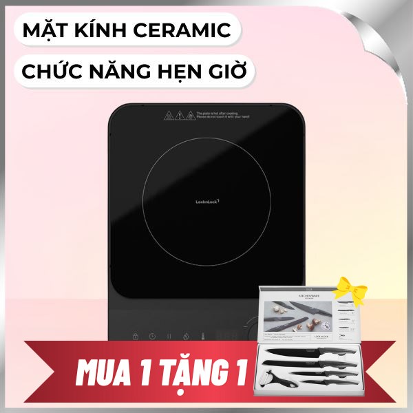 Bếp từ đơn Lock&Lock EJI351BLK 2000W
                Mẫu mới