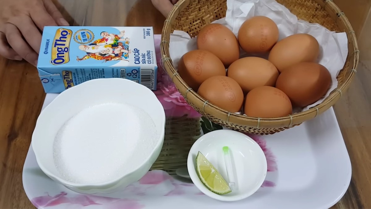 Nguyên liệu món ăn hấp bánh flan bao nhiêu phút